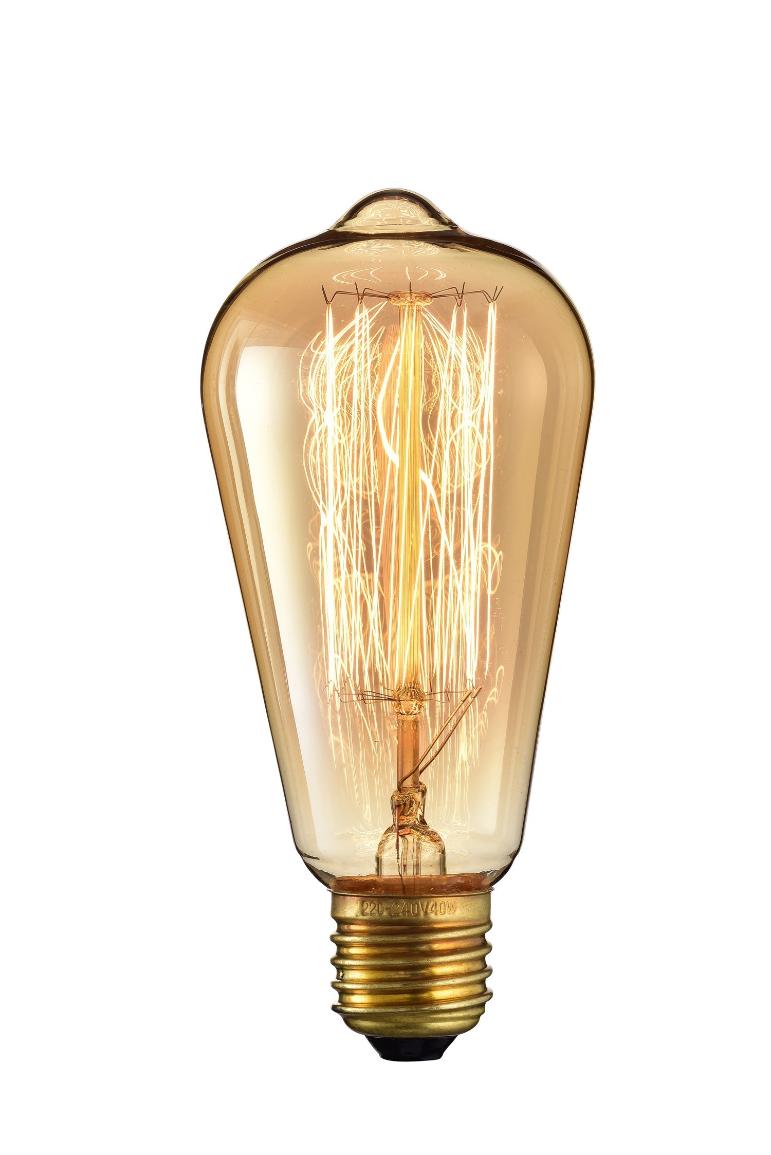 Ampoule Vintage 40W avec support E27 et 220-240V