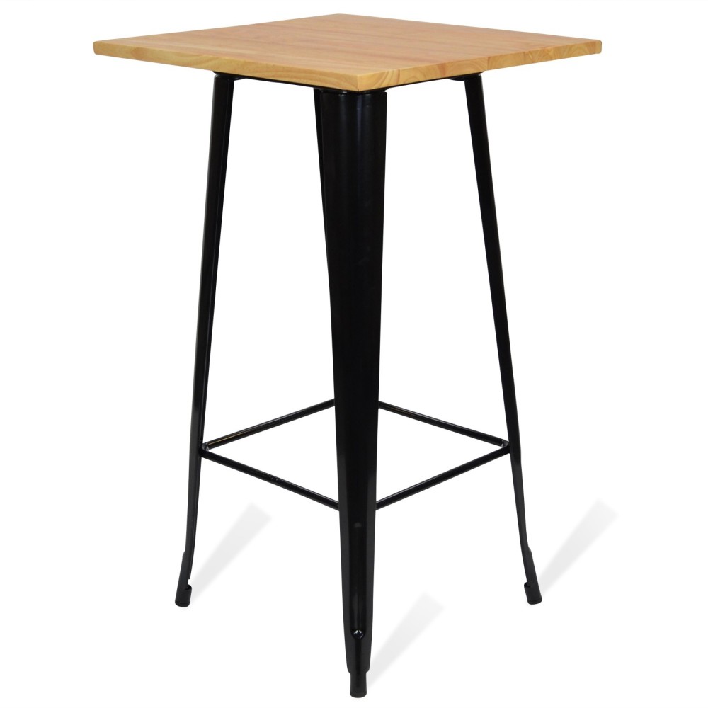 table haute bistro light legs noir