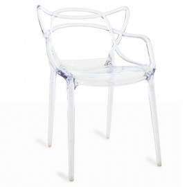 Inspiration chaise Masters transparente du célèbre designer Philippe Starck