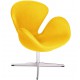 Réplique de la chaise Swan en cachemire par Arne Jacobsen
