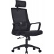 Chaise de bureau Mesh Highback Black Edition en maille de fibres