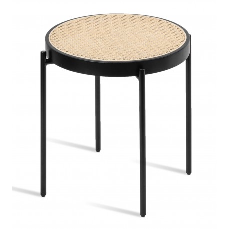 Table d'appoint North en rotin 50cm