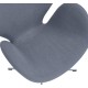 Réplique de la chaise Swan en cachemire par Arne Jacobsen