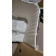Chaise de Bureau Alu Lowback Fixed Edition en Similicuir